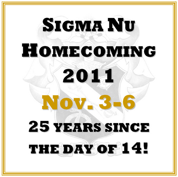 Tell us here or announce you are coming to Homecoming 2011 - this will encourage others to sign up! Talk about your experiences at Homecoming and with the alumni --- but YOU STILL NEED TO RSVP/FILL OUT THE REGISTRATION FORM.