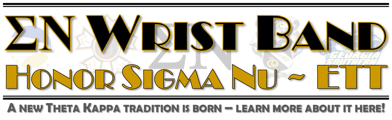 Sigma Nu - Theta Kappa Wrist Band