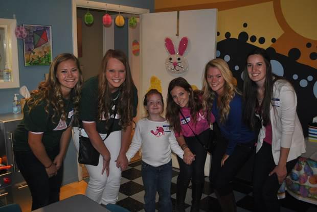 Egg Hunt at the Children's Cancer Center